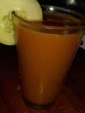 Carrot and cucumber juice