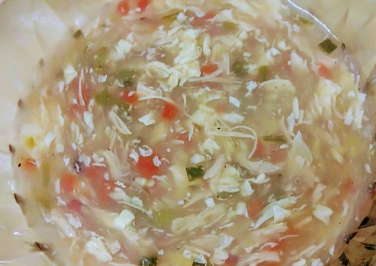 Steps to Prepare Speedy Hot and Sour Soup