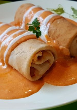 Hortobágyi húsos palacsinta recept fotója