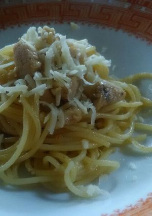 Foto resep Spagheti bocah. (Recook mba cyfa agnia