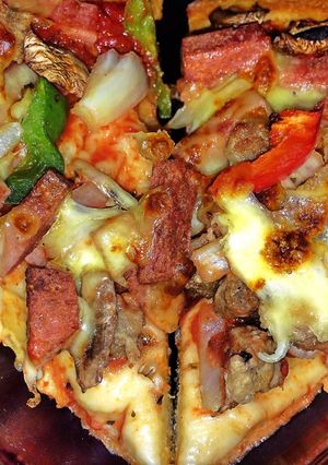 Foto resep Pizaa cinta