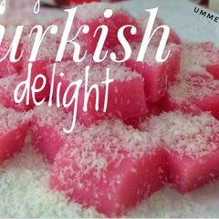 Turkish delight A picture of Turkish delight.