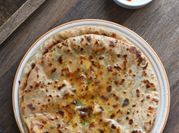 A picture of paneer paratha