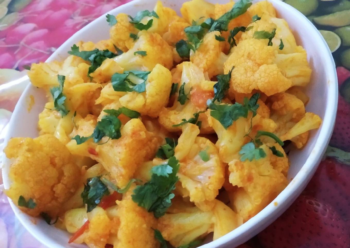 Dry Cauliflower Curry