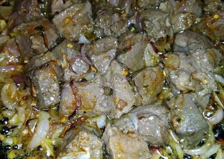 Simple Way to Make Speedy Tawa kaleji