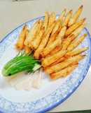 Bắp non chiên giòn