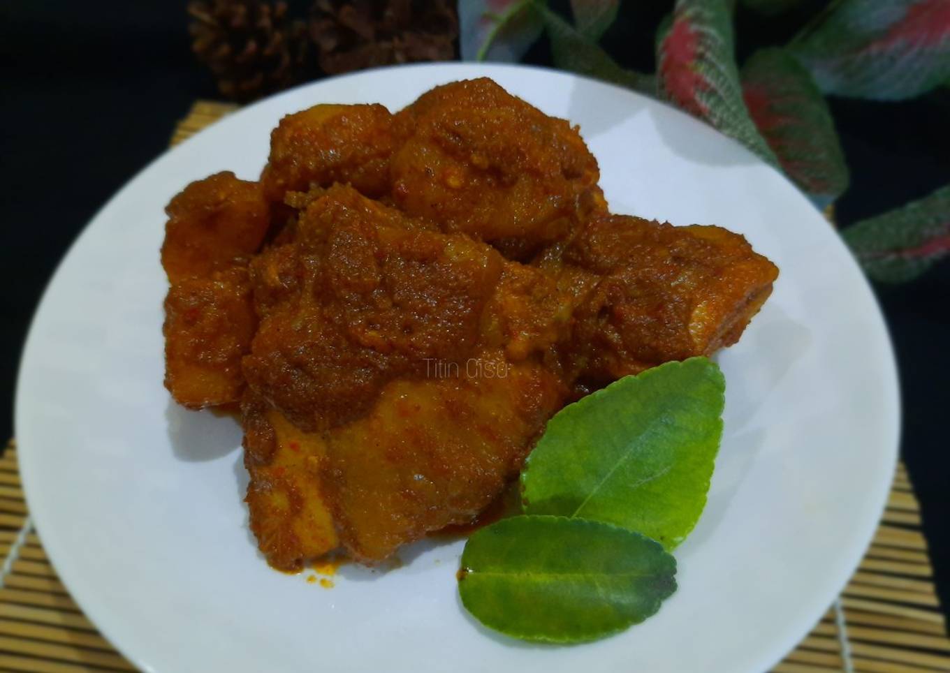 Rendang Ayam Kentang