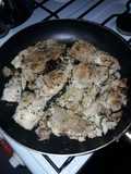 Filete de merluza al ajillo