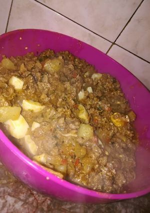 Una foto de Relleno para empanadas