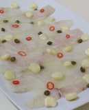 Tiradito de corvina