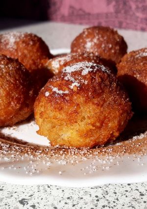 IR-barát gyors túrófánk zabpehelyliszttel (cukormentes) recept fotója