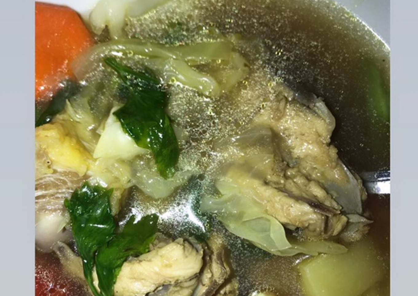 Sop tulang ayam