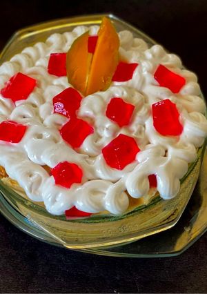 A picture of Mango Trifle Pudding.