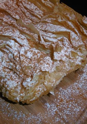 A picture of Greek Custard Pie (Bougatsa).