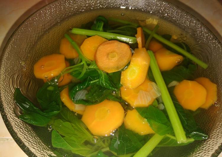 Resep Sayur bening bayam, Menggugah Selera