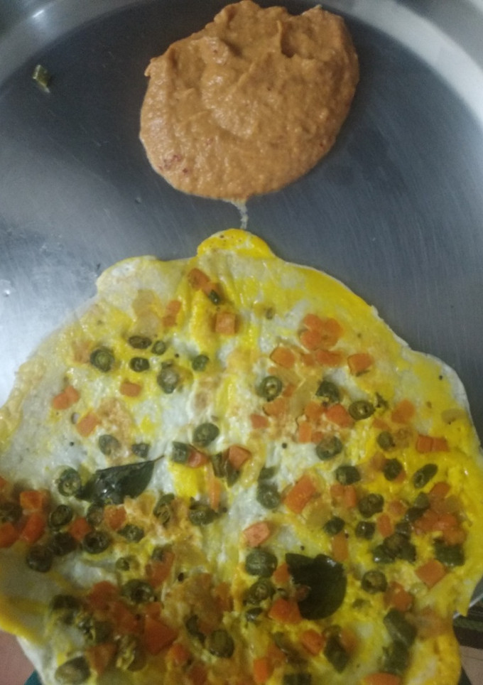 முட்டை மசாலா ஊத்தாப்பம் செய்முறை முக்கிய புகைப்படம்