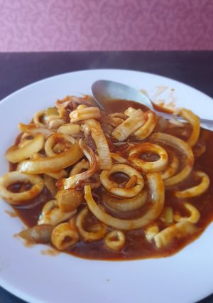 Foto resep Cumi saos padang