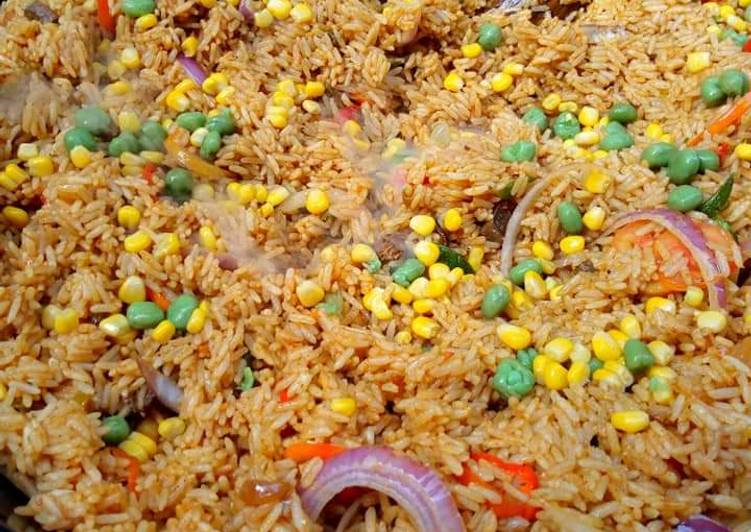 Recipe of Homemade Jollof rice