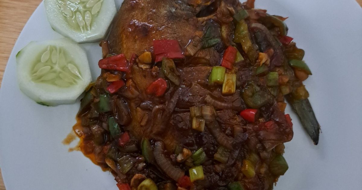 Ikan Bawal Goreng Saus Mentega