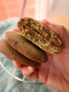 Una foto de Galletas crujientes de té matcha
