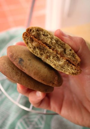 Una foto de Galletas crujientes de té matcha