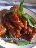 Ceker Pedas(masakan rumahan sederhana)