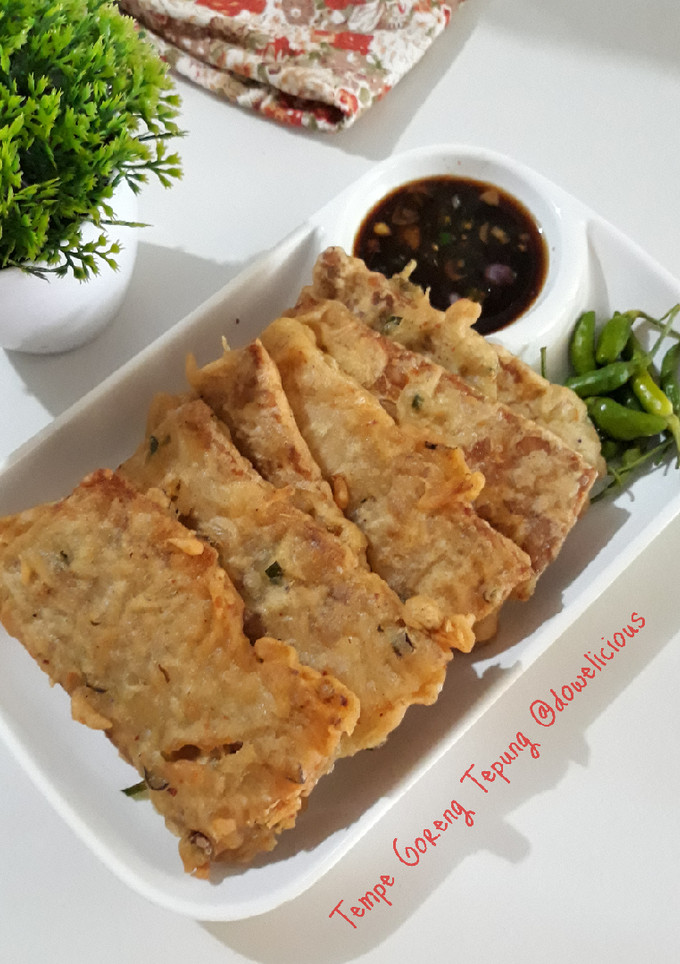 Foto resep Tempe Goreng Tepung