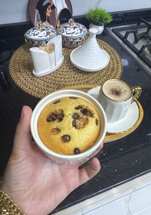 صورة لوصفة كب كيك بالقلاية الهوائية