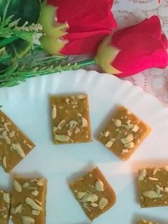 বেসন বরফি (besan barfi recipe in Bengali) রেসিপির প্রধান ছবি