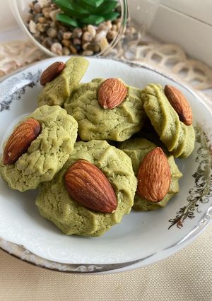 รูปของ Matcha green tea Cookie คุกกี้ชาเขียวมัทฉะ