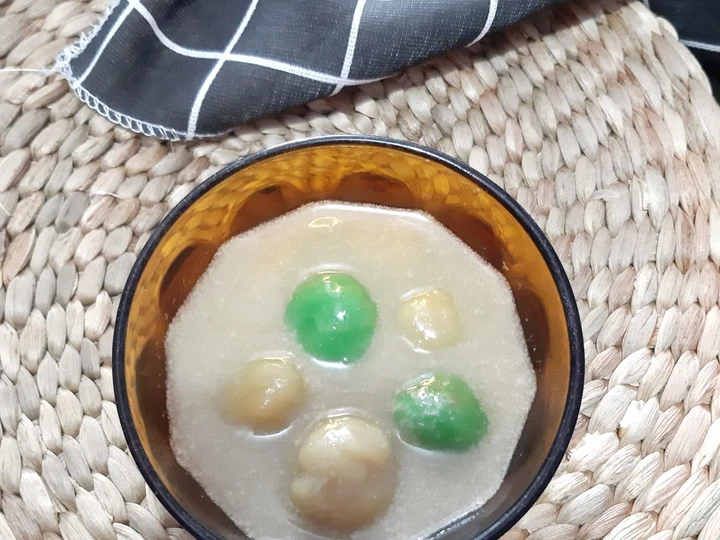 Langkah Mudah untuk Membuat Resep Bubur Candil Sukun kuah santan gula merah yang Lezat Sekali Anti Ribet, Menggugah Selera