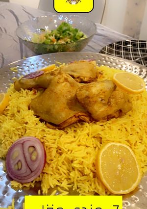 صورة لوصفة رز مندي منزلي