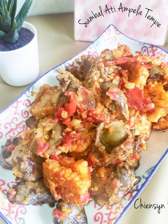 Cara Gampang Membuat Resep Sambal Ati Ampela Tempe yang Enak Banget Anti Ribet, Mantap