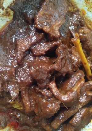 Foto resep Rendang bumbu instan mantaap👏