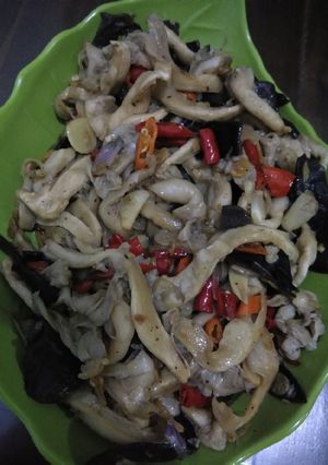 Foto resep Tumis duo jamur with ebi