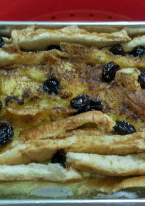 Foto resep Bread pudding kukus