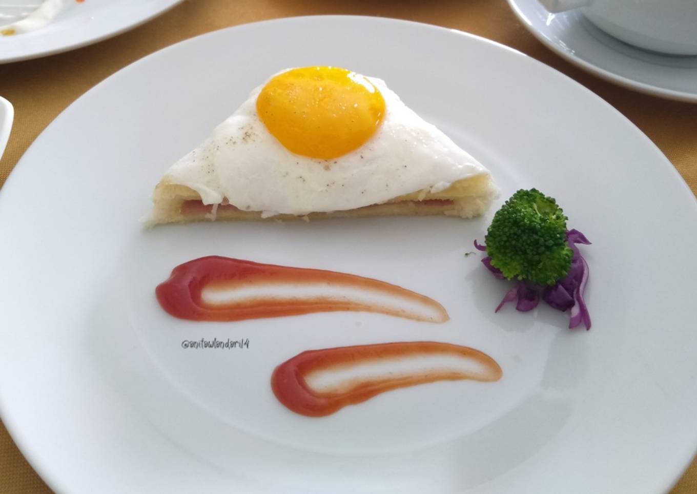 Croque Madame Sandwich