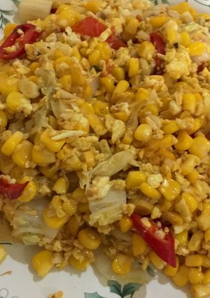 Foto resep Tumis Jagung telur