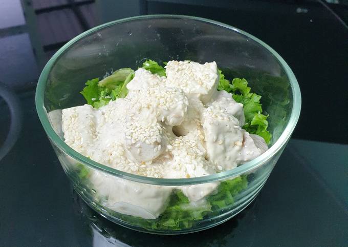 Resep Salad Tahu tuna mayonaise yang Sempurna
