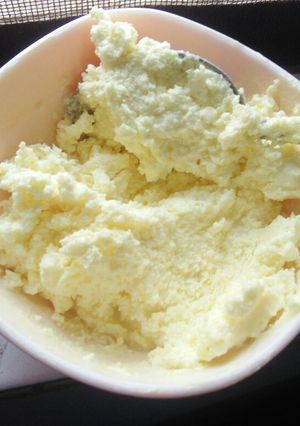 A picture of Homemade Yellow butter.