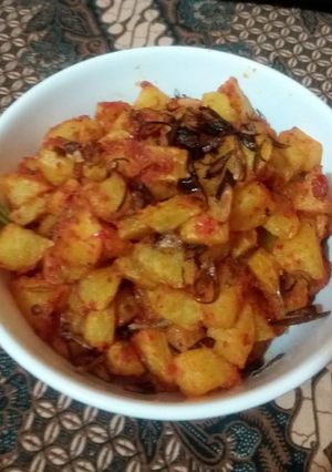 Foto resep Balado kentang saayana