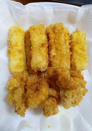 Hình của món Đậu hũ non chiên xù.