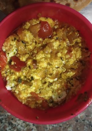 A picture of Paneer bhurji.