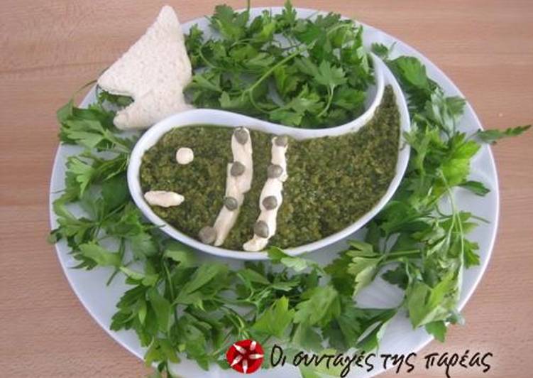 Recipe of Perfect Parsley salad from Syros