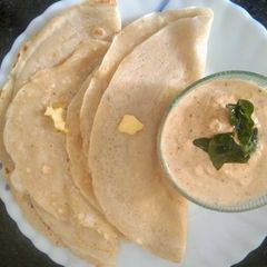 A picture of Instant Healthy & Tasty Makhana Dosa.