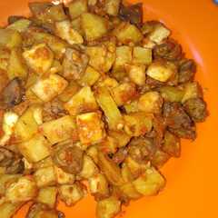 Kentang ati ampela sambal merah রেসিপির প্রধান ছবি