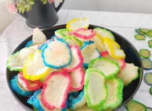 Foto resep Kerupuk Bawang Warna-warni