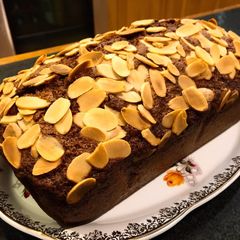 A picture of Mocha banana bread.