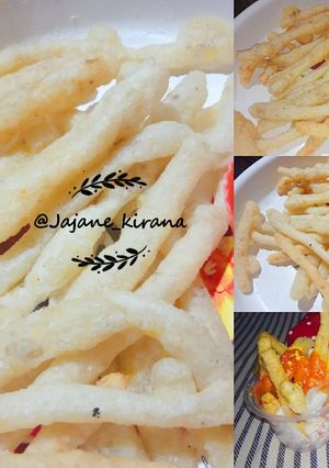 Foto resep Long Cheese Potato||no Ribet, tanpa cetakan