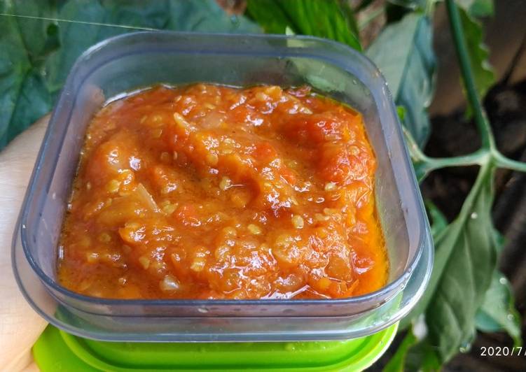 Langkah Mudah untuk Membuat Sambal Tomat Simpel Resep dari Nenek, Menggugah Selera